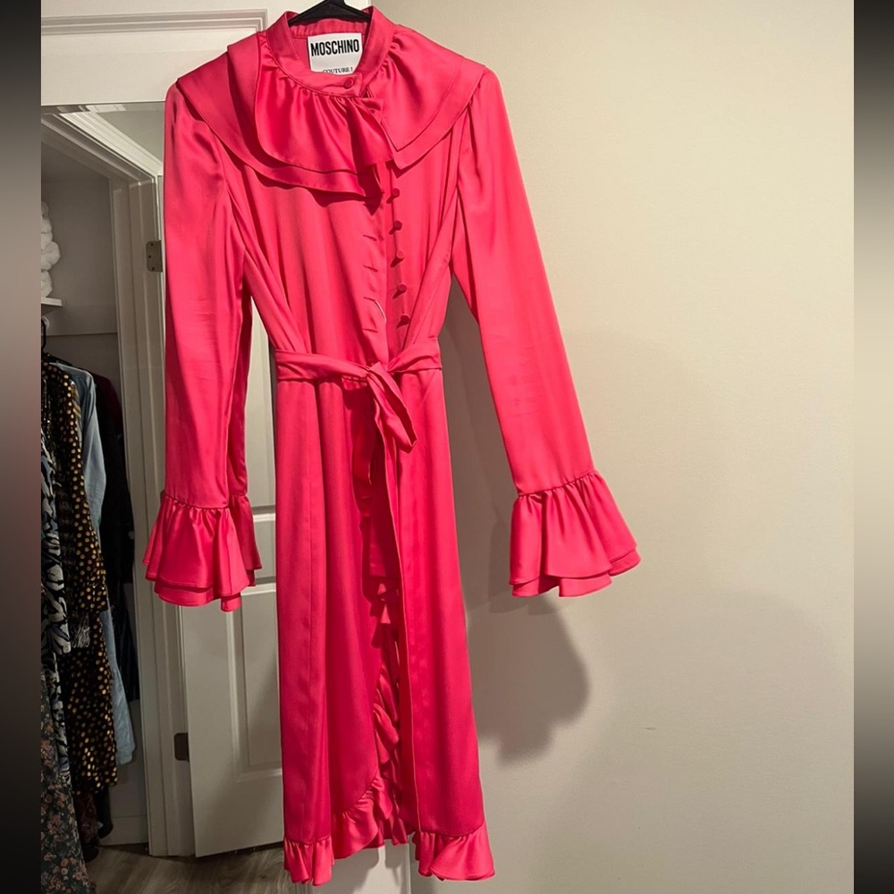 Moschino Pink Ruffled Dress - Picture 2 of 2